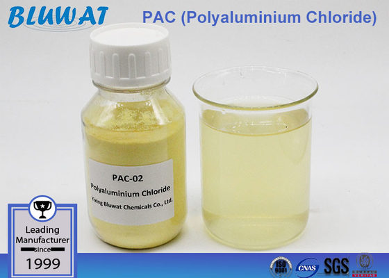 PAC Polyaluminium Chloride , Chemical Auxiliary Agent For Water Treatment