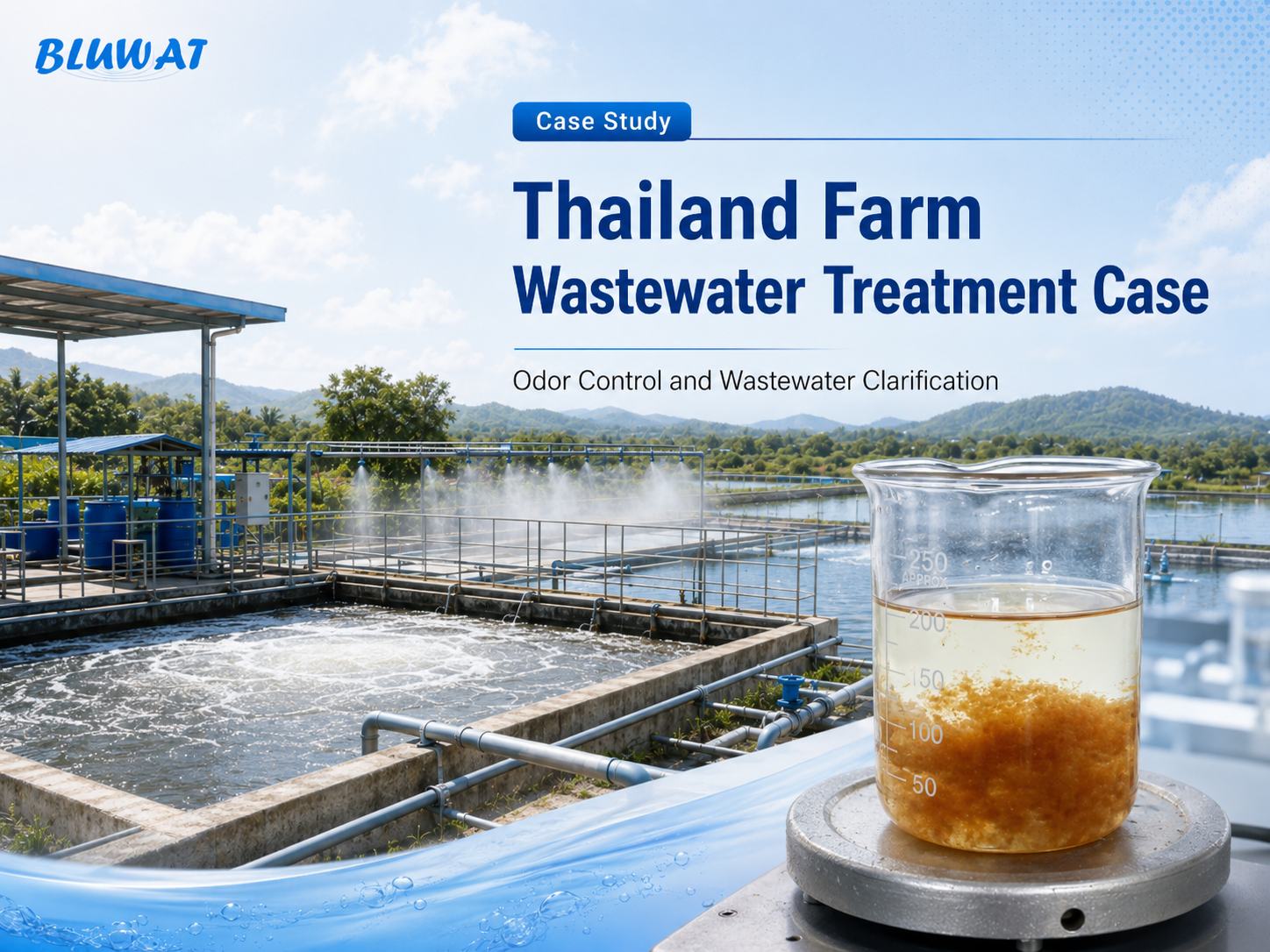 Latest company blogs about Thailand Farm Wastewater Treatment Case: Odor Control and Wastewater Clarification