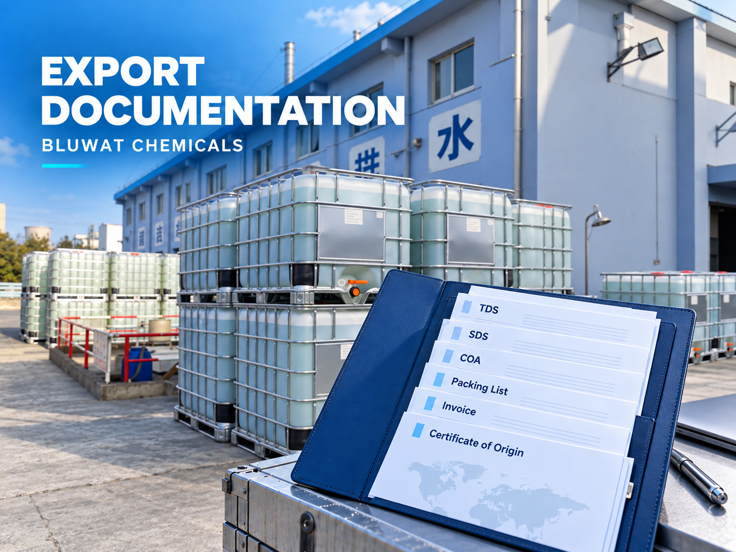 Latest company blogs about What Export Documents Does Bluwat Chemicals Provide with Each Shipment?
