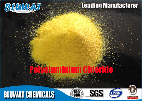 Bluwat Chemicals Polyaluminium Chloride PAC Flocculation Light Yellow PH 3.0 - 5.0