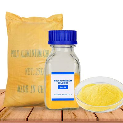 Buy Yellow Powder PAC Polyaluminium Chloride Coagulant For Water Purifier Chemical online manufacture
