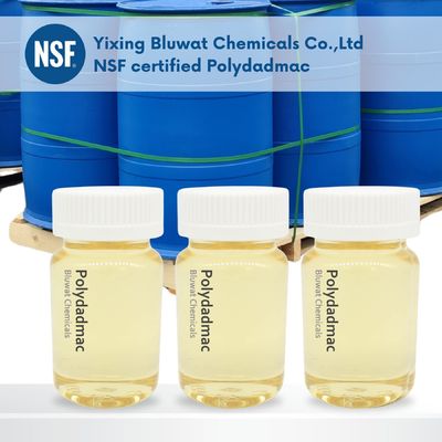 Buy NSF Certified Chemicals Used To Purify Water PolyDADMAC PDADMAC Chemical Water Treatment Cationic Polymer online manufacture