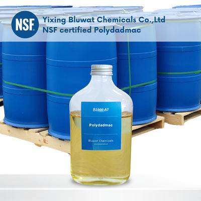 Buy NSF certified CAS No.26062-79-3 20%-50% Solid Content Polydadmac for Drinking Water Treatment online manufacture