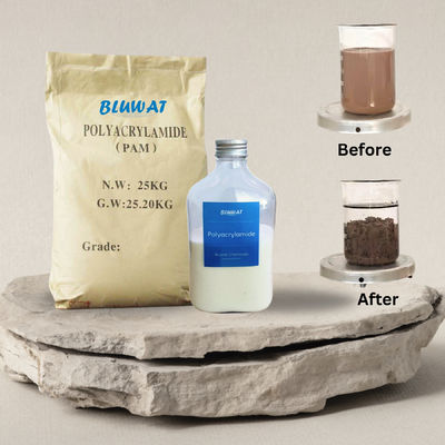 buy Premium Anionic Polyacrylamide PAM Molecular Weight 5-22 Million For Sludge Thickening online manufacture
