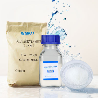 buy Industrial Strength Polyelectrolyte Flocculant 20 million Molecular Weight Sewage Treatment Chemicals online manufacture