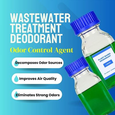 buy China Supplier Exporter Environmentally Plant Base Deodorizer Factory Wastewater Treatment Deodorant Industries Liquid Deodorants for STP ETP online manufacture