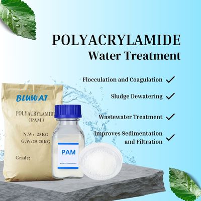Buy Anionic Cationic Non-ionic Polyacrylamide PAM Polyelectrolyte For Water Tretment Flocculation And Coagulation online manufacture