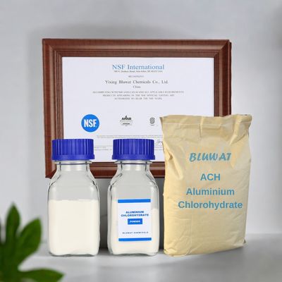 Buy NSF Aluminum Chlorohydrate ACH Powder High Efficiency Coagulant For Desalination Wastewater Treatment online manufacture