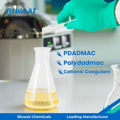 Buy PolyDADMAC Cationic Coagulant for Wastewater Treatment Plants and Sludge Dewatering | Bluwat Chemicals online manufacture