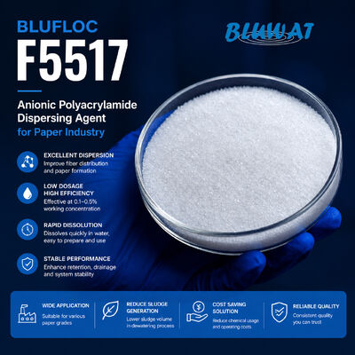 Buy Paper Pulp Dispersant BLUFLOC F5517 for Recycled Paper and High-Speed Paper Machines online manufacture