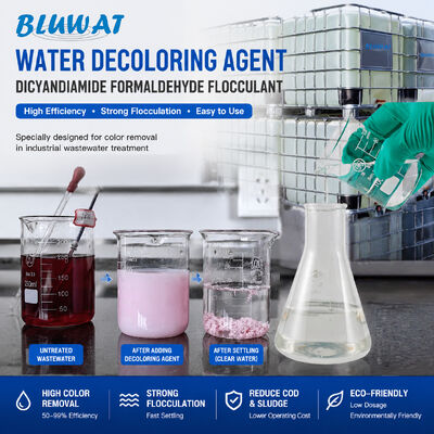 Buy Wastewater Decolorant Dicyandiamide Formaldehyde ammonium salt resin for Direct Dye Disperse Dye Pigment Dye Color Remove Color Stripping online manufacture