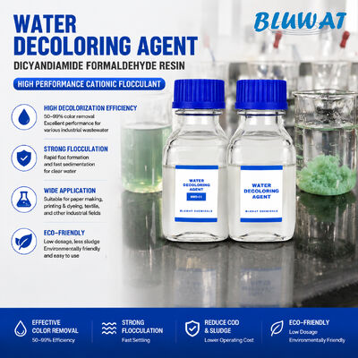 Buy Liquid Dicyandiamide Formaldehyde Resin – Polycationic Flocculating Agent for Papermaking Wastewater Treatment online manufacture