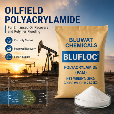 Buy High Molecular Weight PAM Flocculant for Drilling Mud Solids Control and Oilfield Wastewater Treatment online manufacture