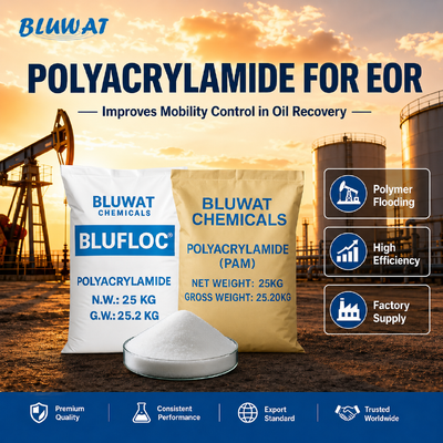 Buy BLUFLOC Polyacrylamide Oil Drilling Grade with 89% Solid Content for Stable Mud System Performance online manufacture