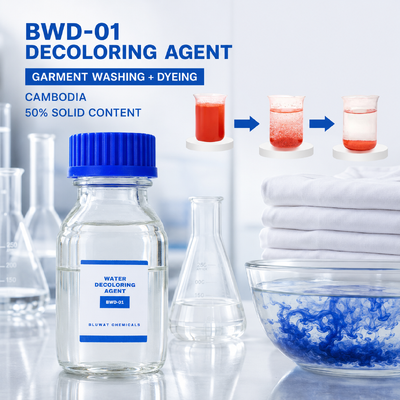 Buy BWD-01 Decoloring Agent for Garment Washing and Dyeing Effluent in Cambodia online manufacture