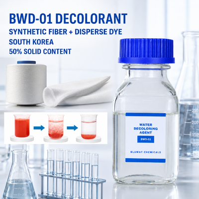 Buy BWD-01 Decolorant for Synthetic Fiber and Disperse Dye Wastewater in South Korea online manufacture
