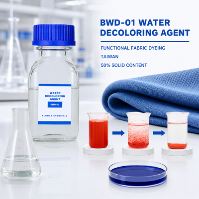 Buy BWD-01 Water Decoloring Agent for Functional Fabric Dyeing Wastewater in Taiwan online manufacture