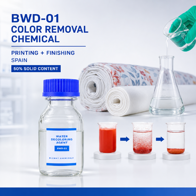 Buy BWD-01 50% Color Removal Chemical for Textile Printing and Finishing Effluent in Spain online manufacture