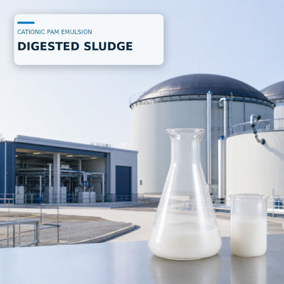 Buy Cationic PAM Emulsion for Anaerobic Digested Sludge Dewatering online manufacture