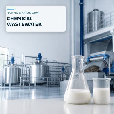 Buy High-Molecular-Weight CPAM Emulsion with Medium to Ultra-High Charge for Chemical Wastewater Sludge Treatment online manufacture