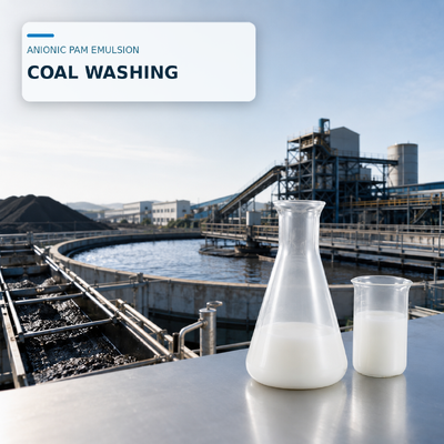 Buy Anionic Polyacrylamide Emulsion for Coal Washing Water Clarification and Tailings Thickening with Very-High Molecular Weight online manufacture