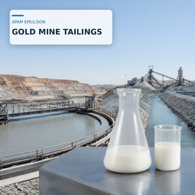 Buy Anionic PAM Emulsion for Gold Tailings Settling, Water Recovery, and Very-High Molecular Weight Flocculation online manufacture