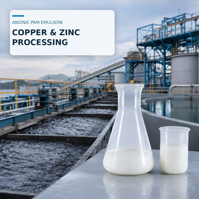 Buy Anionic Polyacrylamide Emulsion for Copper and Zinc Mineral Processing with Very High Molecular Weight in Oil-Based and Water-Based Formulations online manufacture