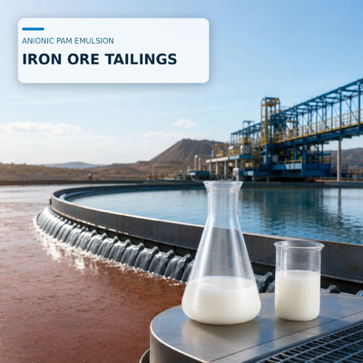 Buy Anionic Polyacrylamide Emulsion for Iron Ore Tailings Sedimentation with Very-High Molecular Weight in Oil-Based and Water-Based Formulations online manufacture