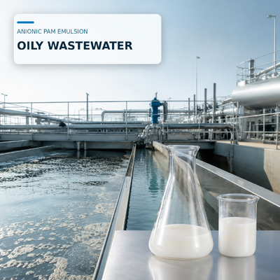 Buy Anionic PAM Emulsion for Oily Wastewater Clarification with Very High Molecular Weight and Post-Demulsification Flocculation online manufacture