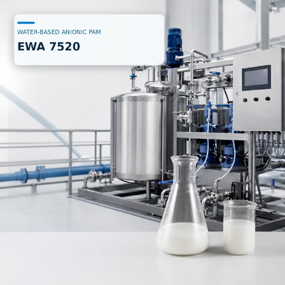Buy Blufloc EWA 7520 Water-Based Anionic PAM Emulsion with Very-High Molecular Weight and Medium Anionic Degree for Automatic Dosing online manufacture