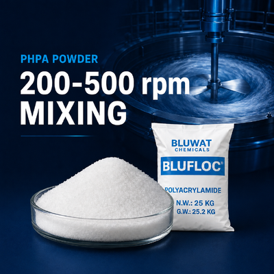 Buy PHPA Powder Mixing at 200-500 rpm with One-Hour Hydration online manufacture
