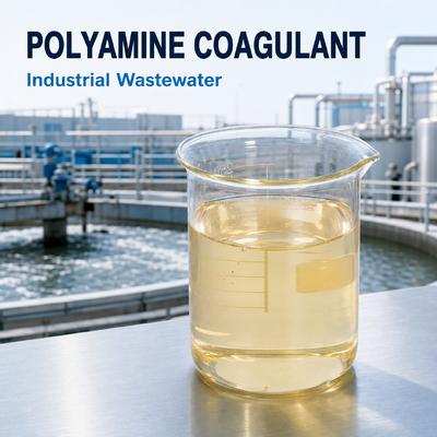 Buy BLU AM Series 50% Solid Content Liquid Polyamine Coagulant for Cationic Charge Neutralization in Drinking Water Treatment online manufacture
