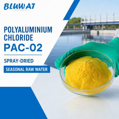 Buy 30% Min. Al2O3 Spray-Dried 25kg Bag PAC-02 Polyaluminium Chloride for Seasonal Raw Water Treatment online manufacture