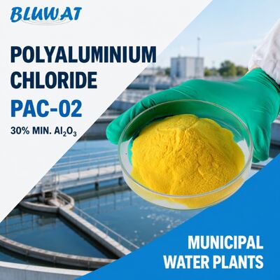 Buy PAC-02 Polyaluminium Chloride with 45-85% Basicity and 30% Min. Al2O3 Content for Municipal Water Plants online manufacture