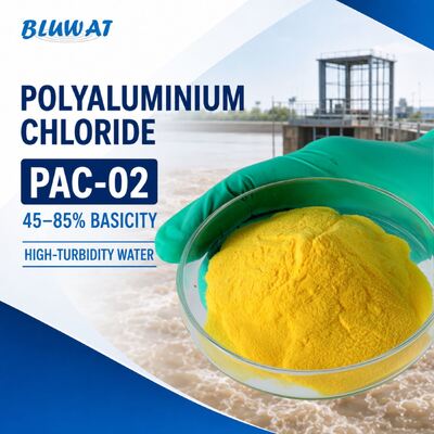 Buy 45-55% Basicity White Powder 25kg Bag PAC-01 Polyaluminium Chloride for Low-Turbidity Water online manufacture