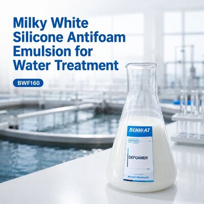 Buy Milky White Nonionic Silicone Defoamer with 50-300 ppm Dosage for Water Treatment online manufacture