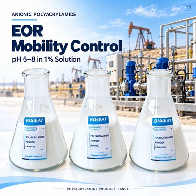 Buy Anionic Polyacrylamide APAM pH 6-8 in 1% Solution for EOR Mobility Control in 25kg Kraft Paper Bag online manufacture