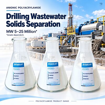 Buy Anionic Polyacrylamide APAM 5-25 Million MW 89% Min Solid for Drilling Wastewater Solids Separation CAS 9003-05-8 ISO 9001 Manufacturer 25kg PE Bag online manufacture