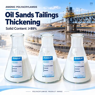 Buy Anionic Polyacrylamide APAM 20-100 Mesh 89% Min Solid for Oil Sands Tailings Thickening CAS 9003-05-8 ISO 9001 Manufacturer 750kg Net Big Bag online manufacture