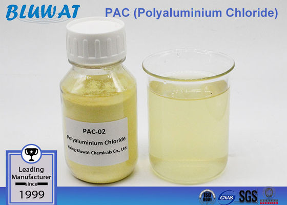 Buy PAC Polyaluminium Chloride , Chemical Auxiliary Agent For Water Treatment online manufacture