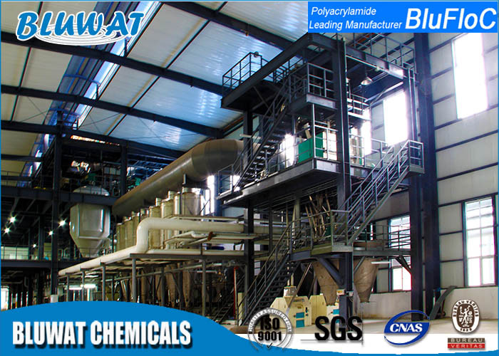 Bluwat Water Soluble Polymer Industrial Water Treatment Chemicals Particle Size 20 - 100 Mesh