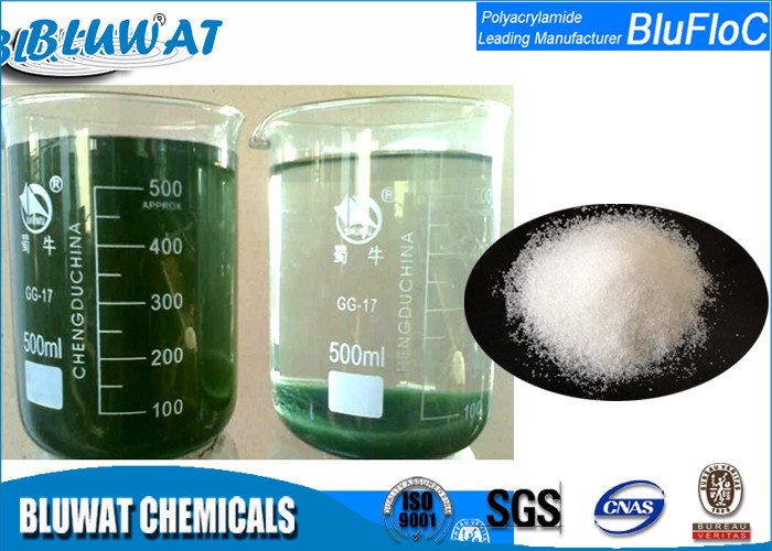 Sludge Dewatering Agent / Cationic Polyacrylamide Polymer Bulk Density 0.6 - 0.8