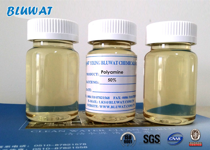50% Content Polyamine Coagulant Water Purifying Chemicals Equivalent to Hyfloc Lt Series