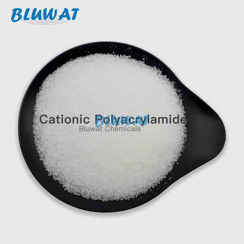 Industrial Cationic Polyacrylamide PAM Water Treatment Chemicals 100% Purity