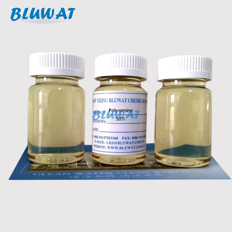 Cationic Polyamine Water Purifier Chemical With Different Molecular Weight