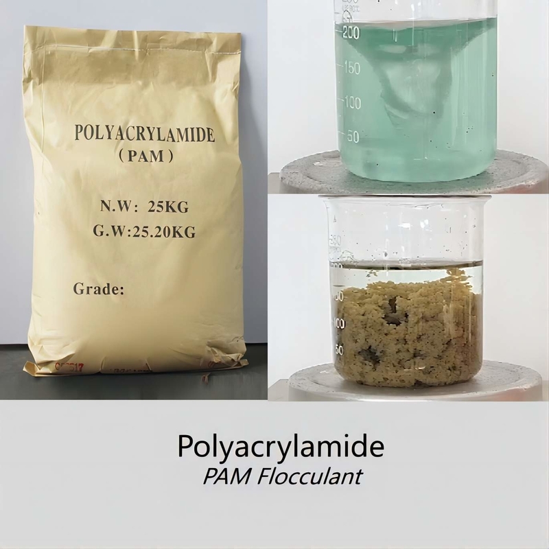 PAM Chemical Polyacrylamide Flocculant Polymer Water Treatment 9003-05-8