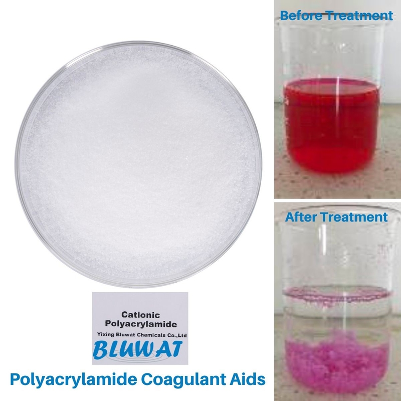 Blufloc CPAM Cationic Polyacrylamide PAM Coagulant Wastewater Treatment Procedures