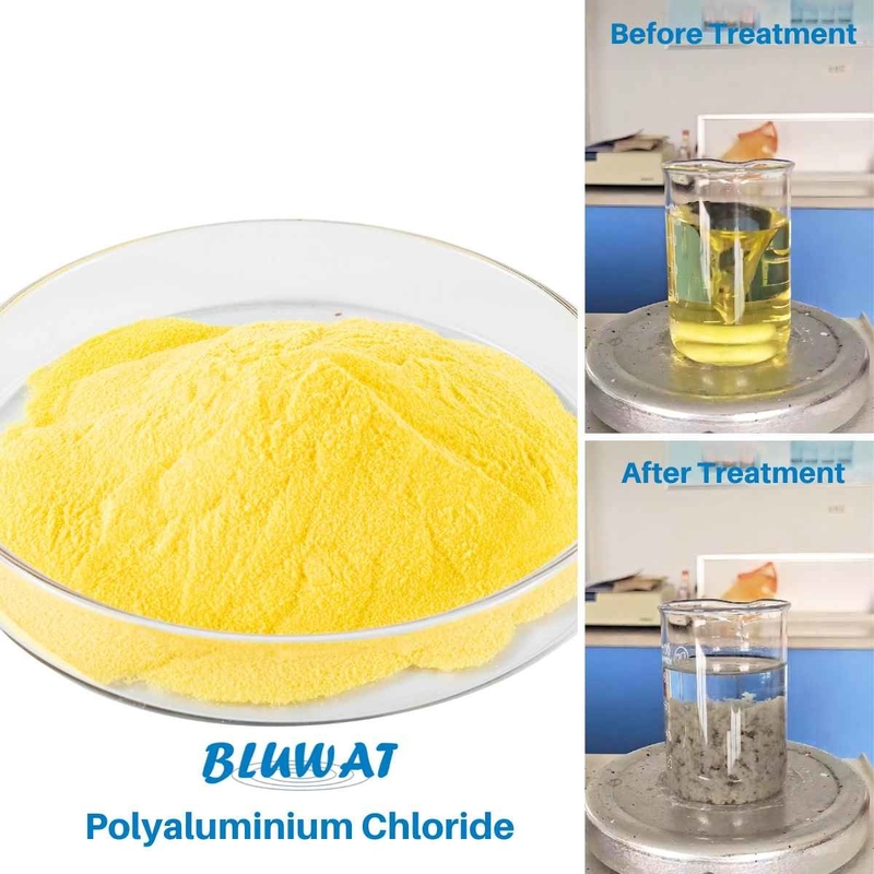 Bluwat Polyaluminium Chloride PAC In Wastewater Treatment Industrial Effluent