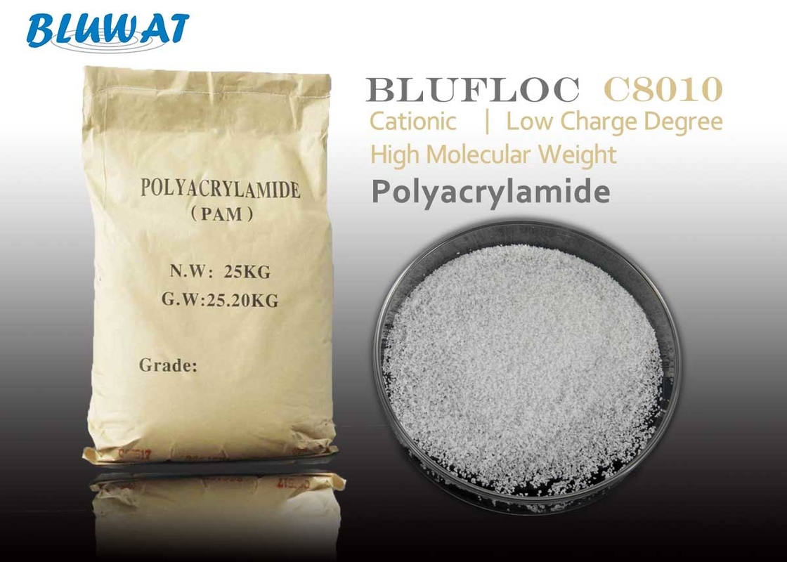 Sewage Water Treatment Cationic Polyacrylamide Flocculant