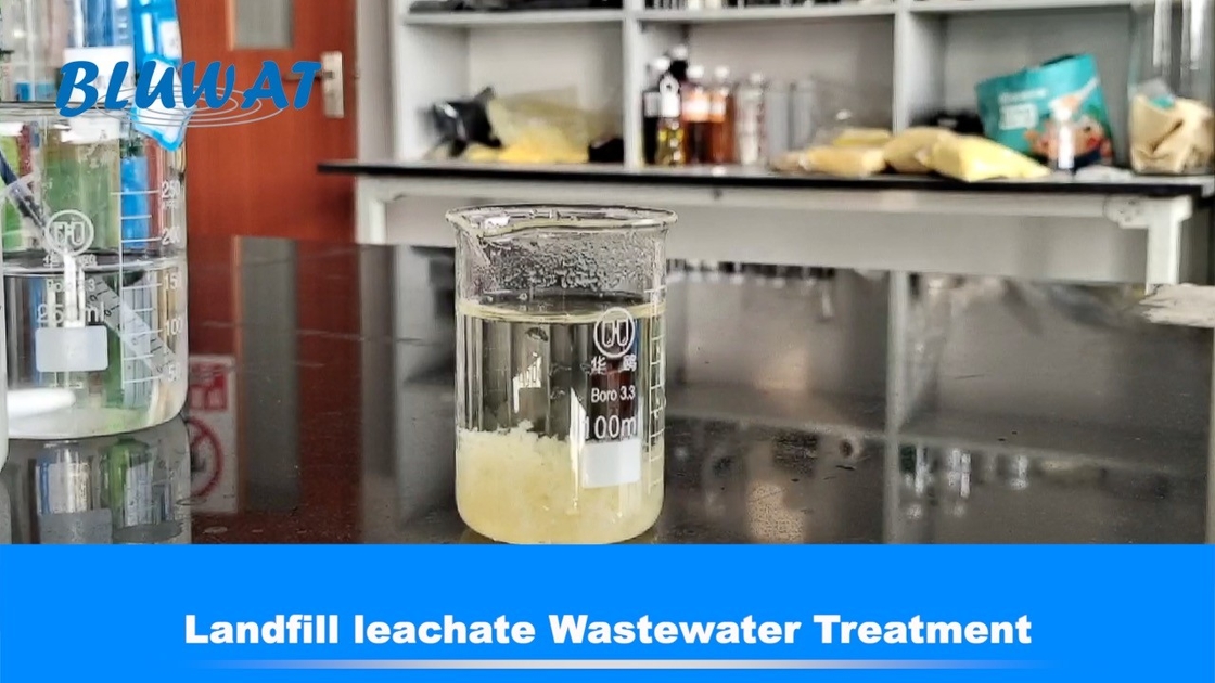 Landfill Leachate Bluwat Polyaluminium Chloride Water Treatment 1327 41 9